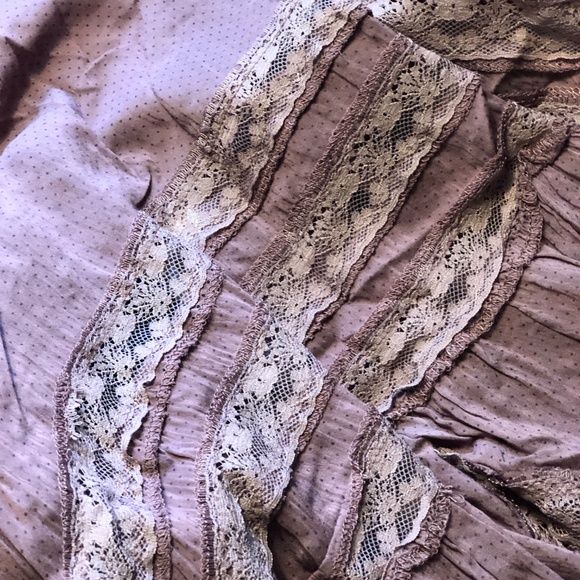 Free People Lace Top/ Mini Dress - Picture 4 of 6